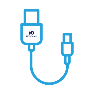 540° Magnetisk Ladekabel for Micro, USB-C & iOS 2m