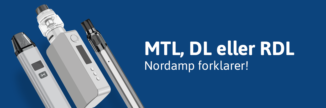 Hva betyr MTL, DL eller RDL - Nordamp forklarer! 
