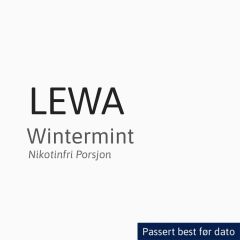 LEWA - Wintermint Nikotinfri Portion - UTGÅTT DATO