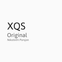 XQS - Original Nikotinfri Portion